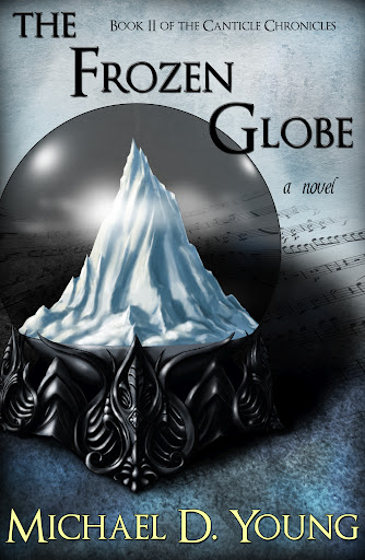 Early cover for The Frozen Globe by Michael D. Young