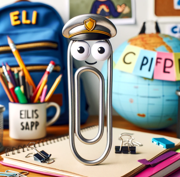 Captain Clip from The Adventures of Mr. E by Michael D. Young