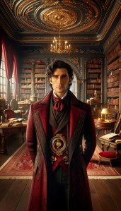 Azil, scholarly mage and protagonist of The Penultimate Dawn Cycle