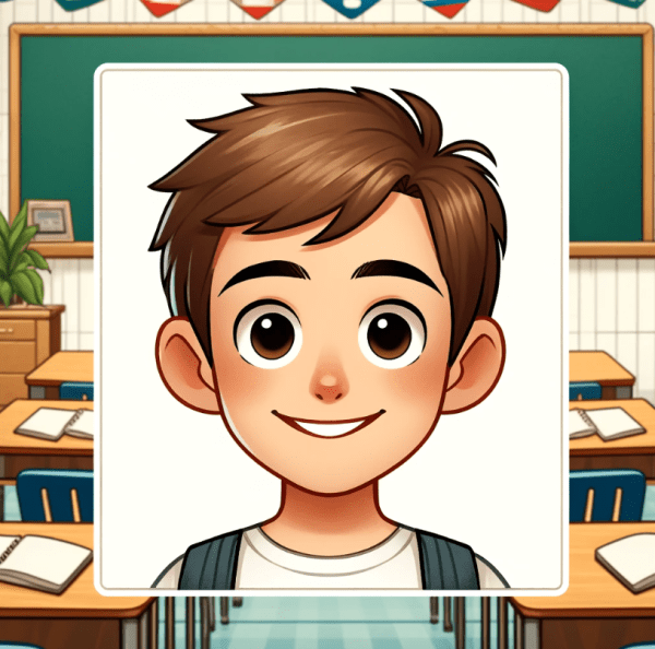 Eli, the third-grade student in The Adventures of Mr. E