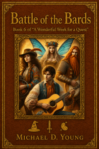Battle of the Bards by Michael D. Young — book six of A Wonderful Week for a Quest