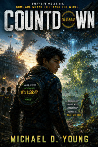 Countdown by Michael D. Young — preliminary mockup cover