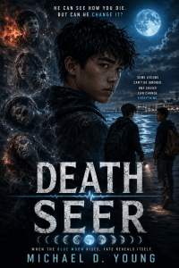Death Seer by Michael D. Young — preliminary mockup cover