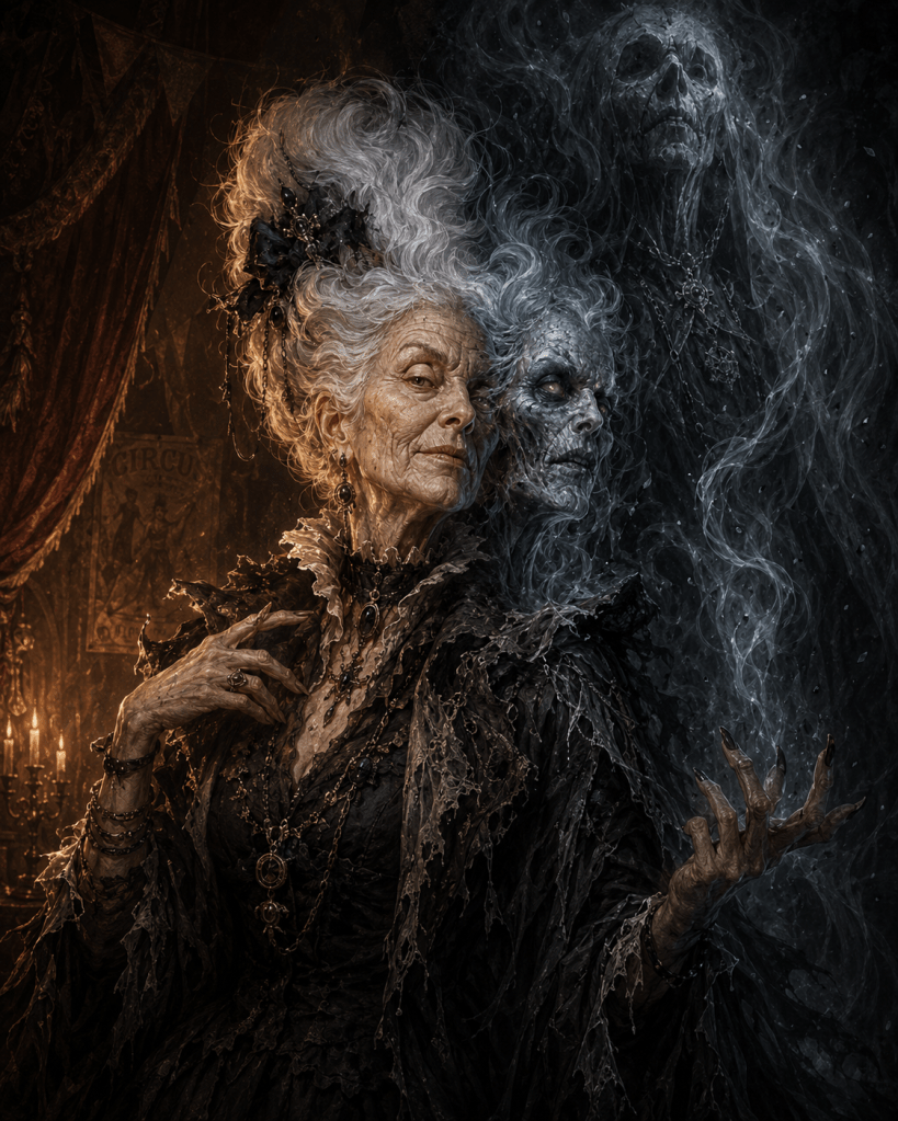 Madame Grimes / Grimma, a character from A Wonderful Week for a Quest