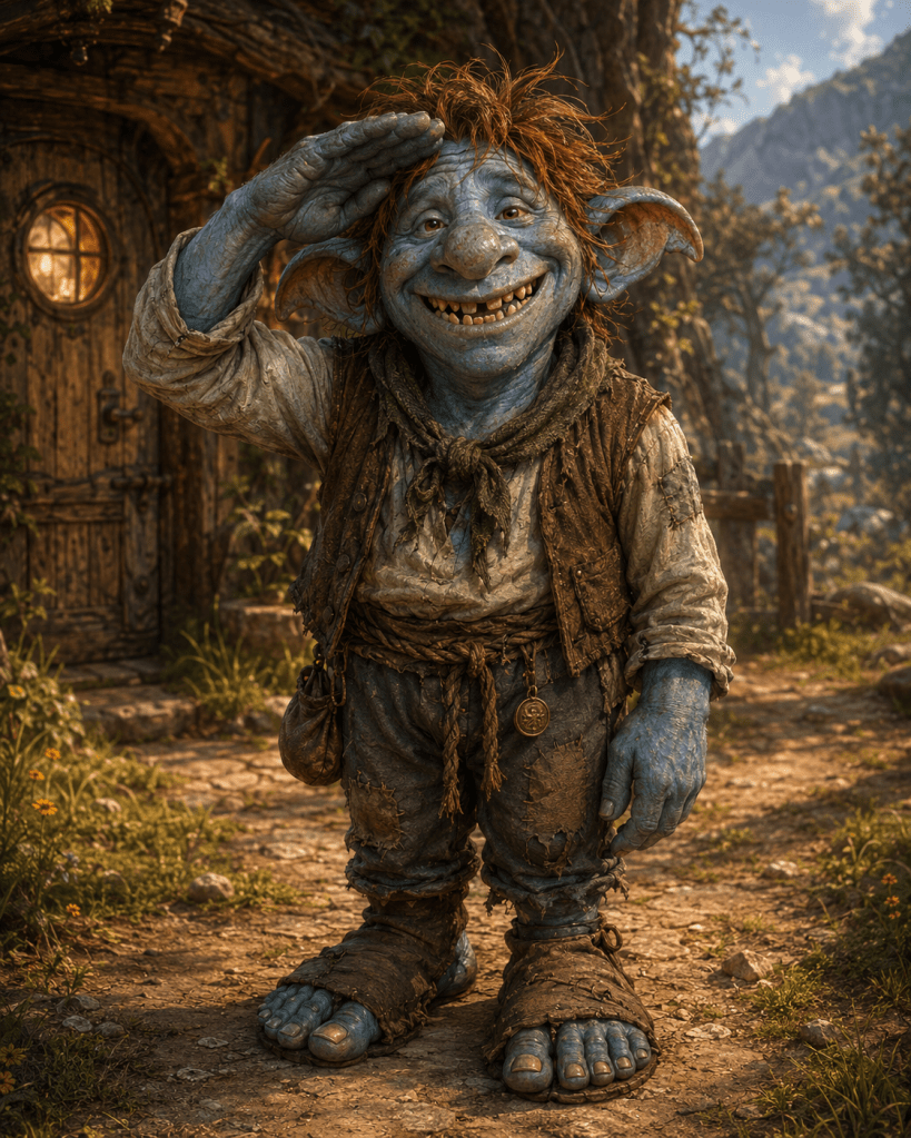 Lol the Troll, a character from A Wonderful Week for a Quest