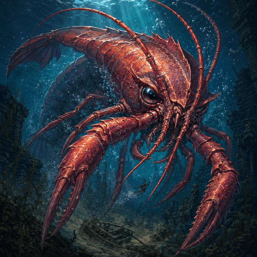 P’R’A’W’’Y’N, the elephant-sized Jumbo Shrimp of Lake Ekal