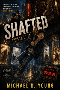 Shafted by Michael D. Young — preliminary mockup cover