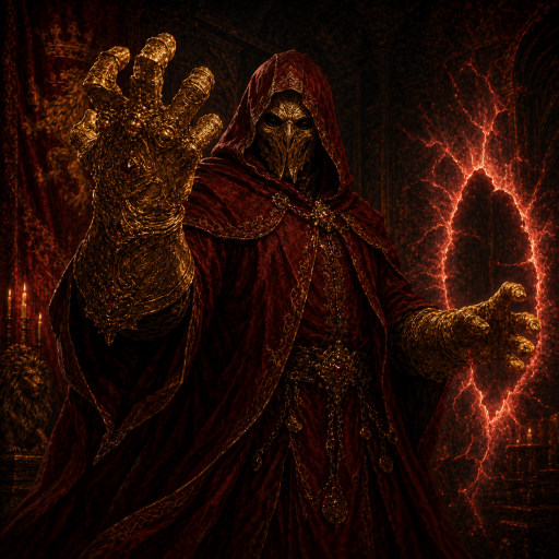 The Gripper, an imposing enforcer with enormous enchanted gauntlets in The Refried Trilogy