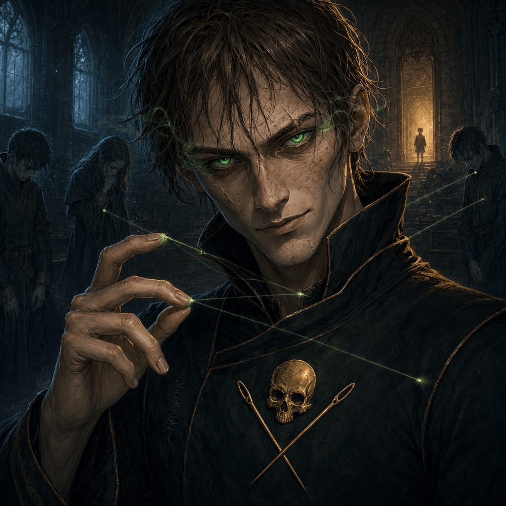 Nathaniel Nadle / the Needler, a character from A Wonderful Week for a Quest