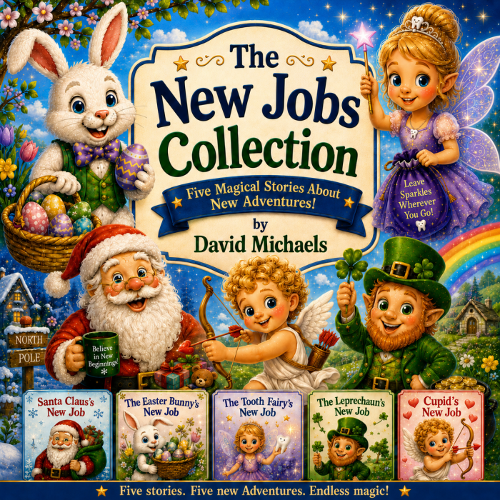 New Jobs for Mythical Characters picture book series by David Michaels.