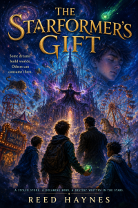 The Starformer’s Gift by Michael D. Young — preliminary mockup cover