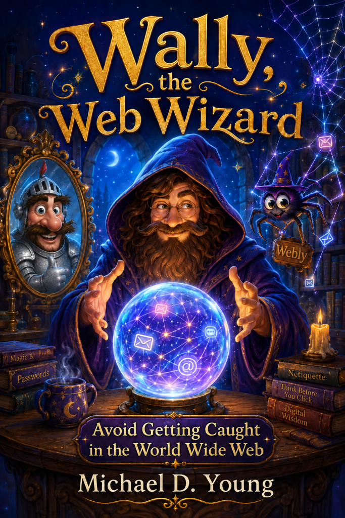 Wally the Web Wizard by Michael D. Young — children's book